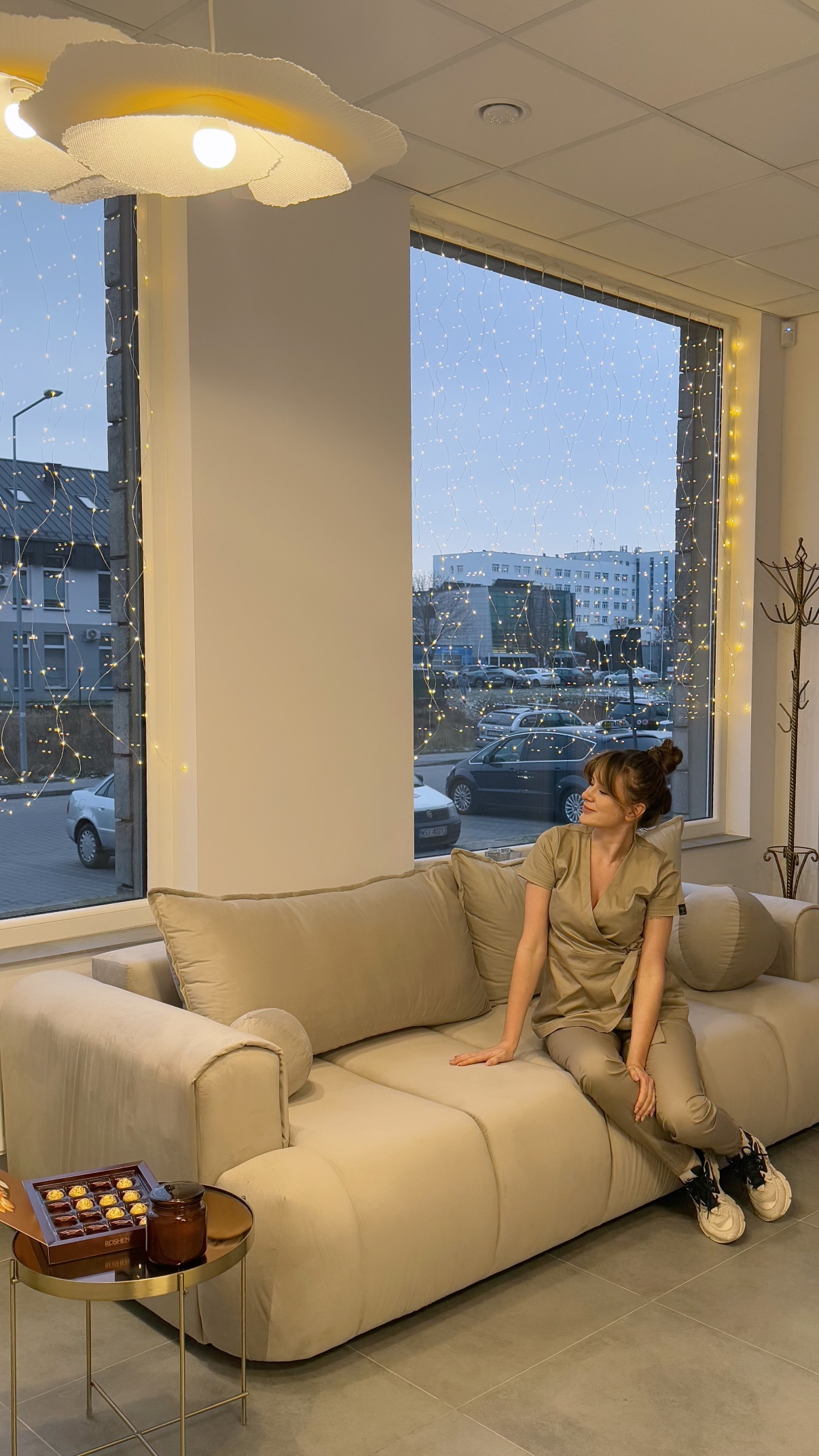 Wnętrze gabinetu - główny pokój